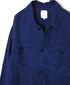 IMDSH2531LPD 60s AUTO LOOM LINEN PLAIN OVERDYE WORK JACKET
