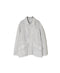 IMDSH2601LPD 60s AUTO LOOM LINEN PLAIN OVERDYE FLY FRONT JACKET