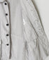 IMDSH2601LPD 60s AUTO LOOM LINEN PLAIN OVERDYE FLY FRONT JACKET