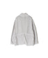 IMDSH2601LPD 60s AUTO LOOM LINEN PLAIN OVERDYE FLY FRONT JACKET