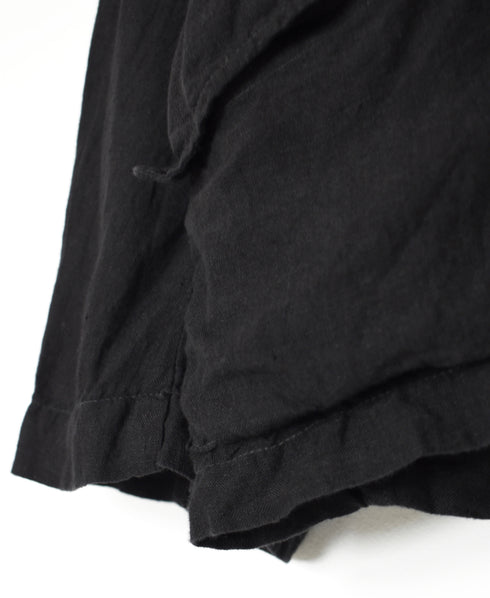 IMDSH2601LPD 60s AUTO LOOM LINEN PLAIN OVERDYE FLY FRONT JACKET