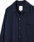 IMDSH2611H HANDWOVEN COTTON HAKEME OPEN COLLAR L/SL SHIRTS