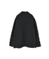 IMDSH26601 BOILED WOOL/LINEN PLAIN TAILORED JACKET