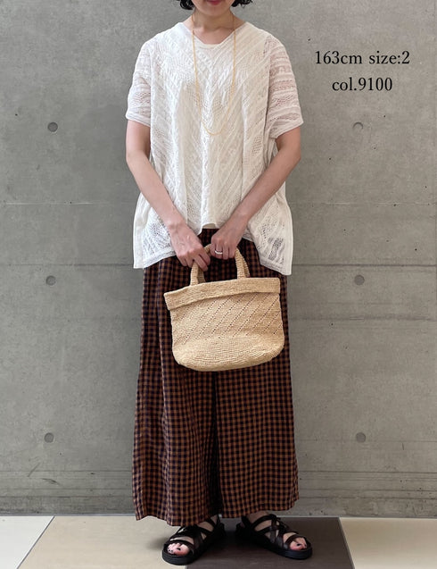 NSL25063 ALL LACE FRENCH/SL PONCHO