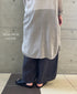LNHT1713LC LINEN CHECK OVERDYE EASY PANTS