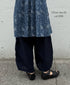 LNHT1713L LINEN PLAIN OVERDYE EASY PANTS