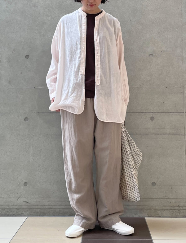 INAM2501G3D 30s GAUZE OVERDYE UTILITY SHIRT