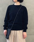 JNAMP1451 GEELONG LAMBSWOOL SEAM FREE CREW NECK SADDLE SHOULDER P/O