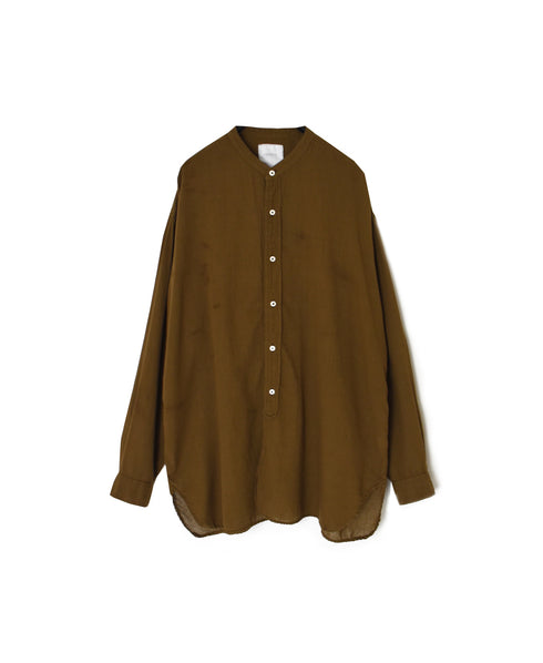 INAM2501G3D 30s GAUZE OVERDYE UTILITY SHIRT
