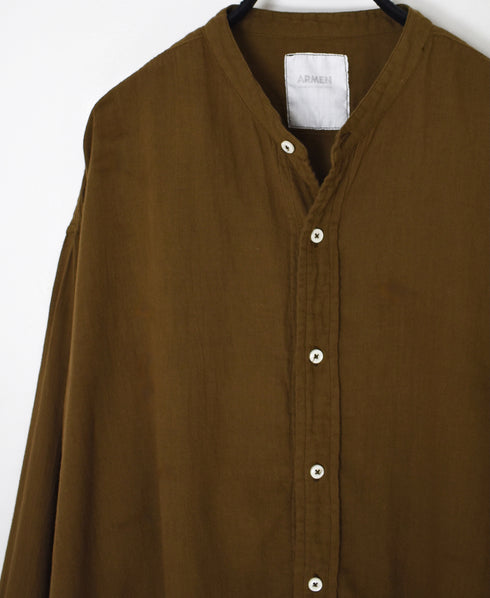 INAM2501G3D 30s GAUZE OVERDYE UTILITY SHIRT