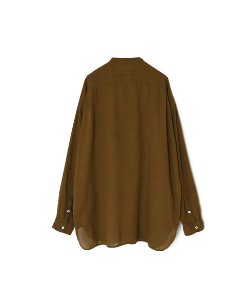 INAM2501G3D 30s GAUZE OVERDYE UTILITY SHIRT