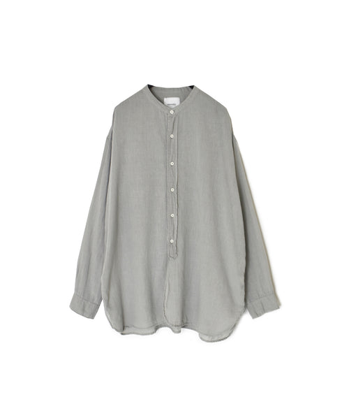 INAM2501G3D 30s GAUZE OVERDYE UTILITY SHIRT