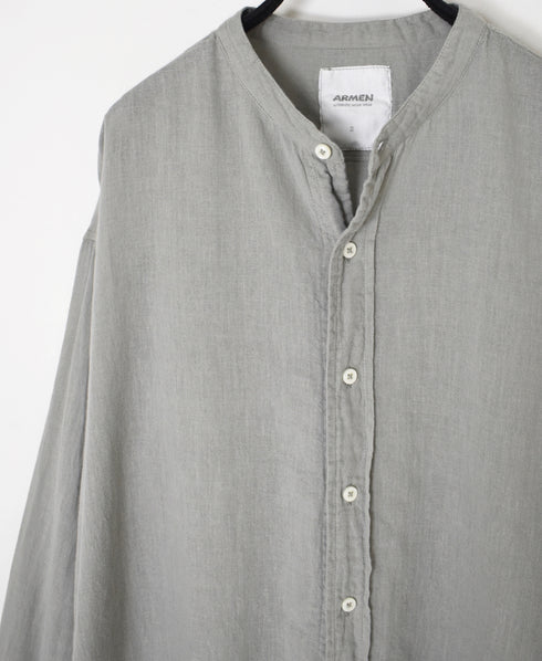 INAM2501G3D 30s GAUZE OVERDYE UTILITY SHIRT