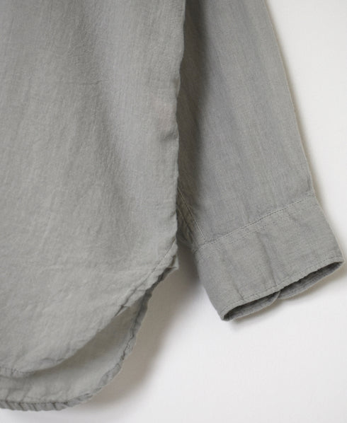 INAM2501G3D 30s GAUZE OVERDYE UTILITY SHIRT