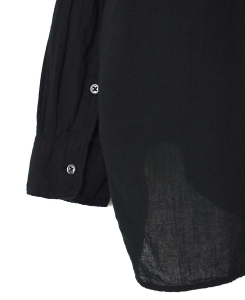 INAM2502G3D 30s GAUZE OVERDYE UTILITY REGULAR COLLAR SHIRT