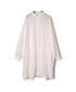 INAM2503G3D 30s GAUZE OVERDYE UTILITY BANDED COLLAR LONG SHIRT