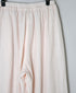 INAM2505G3D 30s GAUZE OVERDYE GATHERED EASY PANTS WITH LINING