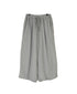 INAM2505G3D 30s GAUZE OVERDYE GATHERED EASY PANTS WITH LINING