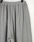 INAM2505G3D 30s GAUZE OVERDYE GATHERED EASY PANTS WITH LINING