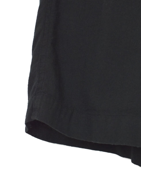 INAM2505G3D 30s GAUZE OVERDYE GATHERED EASY PANTS WITH LINING