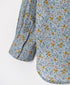 INAM2511FD COTTON FLOWER PRINT UTILITY BANDED COLLAR SHIRT