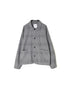INAM2631C SEERSUCKER GINGHAM CHECK WASH AUTHENTIC WORK JACKET