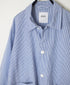 INAM2631S SEERSUCKER STRIPE WASH AUTHENTIC WORK JACKET