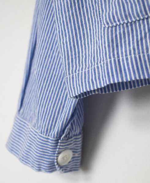 INAM2631S SEERSUCKER STRIPE WASH AUTHENTIC WORK JACKET