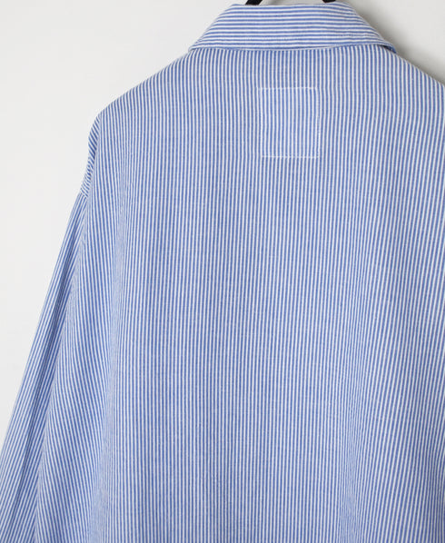 INAM2631S SEERSUCKER STRIPE WASH AUTHENTIC WORK JACKET