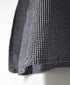 INAM2633C SEERSUCKER GINGHAM CHECK WASH WORK GATHERED BANDED COLLAR DRESS SHIRT