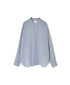 INAM2641GD 60s SINGLE GAUZE PLAIN OVERDYE UTILITY BANDED COLLAR SHIRT