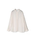 INAM2641GD 60s SINGLE GAUZE PLAIN OVERDYE UTILITY BANDED COLLAR SHIRT