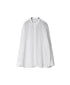 INAM2641GD 60s SINGLE GAUZE PLAIN OVERDYE UTILITY BANDED COLLAR SHIRT
