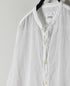 INAM2641GD 60s SINGLE GAUZE PLAIN OVERDYE UTILITY BANDED COLLAR SHIRT
