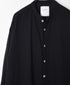 INAM2641GD 60s SINGLE GAUZE PLAIN OVERDYE UTILITY BANDED COLLAR SHIRT