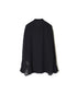 INAM2641GD 60s SINGLE GAUZE PLAIN OVERDYE UTILITY BANDED COLLAR SHIRT