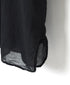 INAM2643GD 60s SINGLE GAUZE PLAIN OVERDYE UTILITY BANDED COLLAR LONG SHIRT