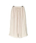 INAM2644GD 60s SINGLE GAUZE PLAIN OVERDYE GATHERED EASY PANTS WITH LINING