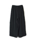 INAM2644GD 60s SINGLE GAUZE PLAIN OVERDYE GATHERED EASY PANTS WITH LINING