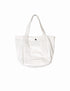 INAM2646D HEAVY CANVAS BAG OVERDYE MEDIUM TOTE BAG WITH TWO INSIDE POCKETS