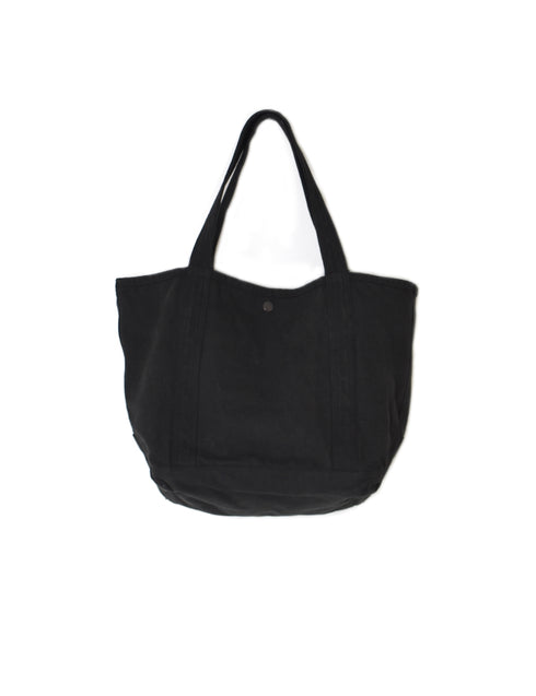 INAM2646D HEAVY CANVAS BAG OVERDYE MEDIUM TOTE BAG WITH TWO INSIDE POCKETS