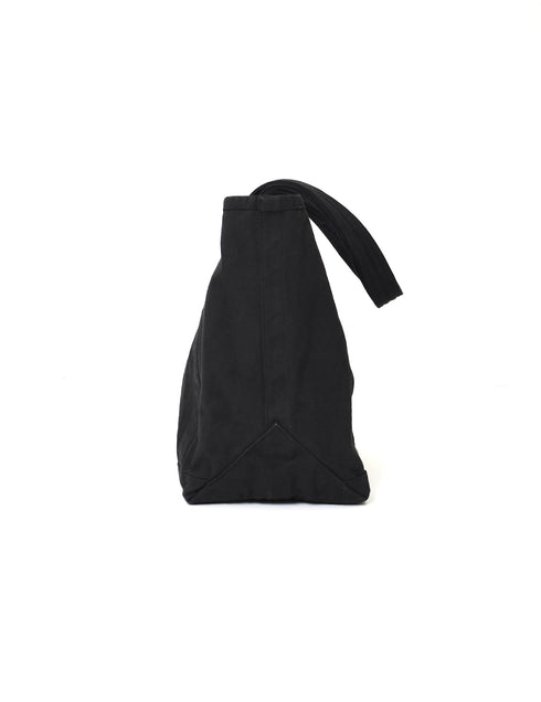 INAM2646D HEAVY CANVAS BAG OVERDYE MEDIUM TOTE BAG WITH TWO INSIDE POCKETS