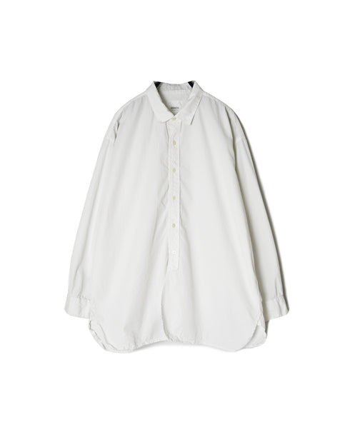 INAM2651PD 40s POPLIN OVERDYE UTILITY REGULAR COLLAR SHIRT