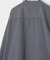 INAM2652PD 40s POPLIN OVERDYE UTILITY BANDED COLLAR LONG SHIRT