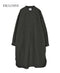 INAM2652PD 40s POPLIN OVERDYE UTILITY BANDED COLLAR LONG SHIRT