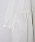 INAM2653PD 40s POPLIN OVERDYE BOAT NECK L/SL ONE-PIECE