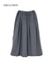 INAM2654PD 40s POPLIN OVERDYE EASY GATHERED SKIRT