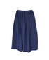 INAM2654PD 40s POPLIN OVERDYE EASY GATHERED SKIRT