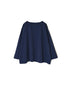 INAM2661TD 30s COTTON TWILL OVERDYE BOAT NECK SMOCK