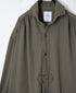 INAM2663TD 30s COTTON TWILL OVERDYE WORK GATHER LONG SHIRT